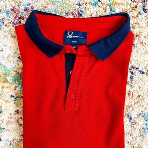 Men's  Fred Perry XXL Slim Fit Polo Shirt
